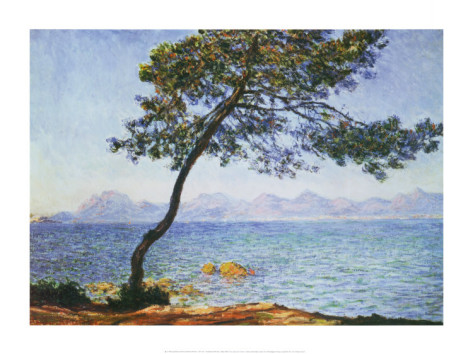 Antibes-Claude Monet Painting