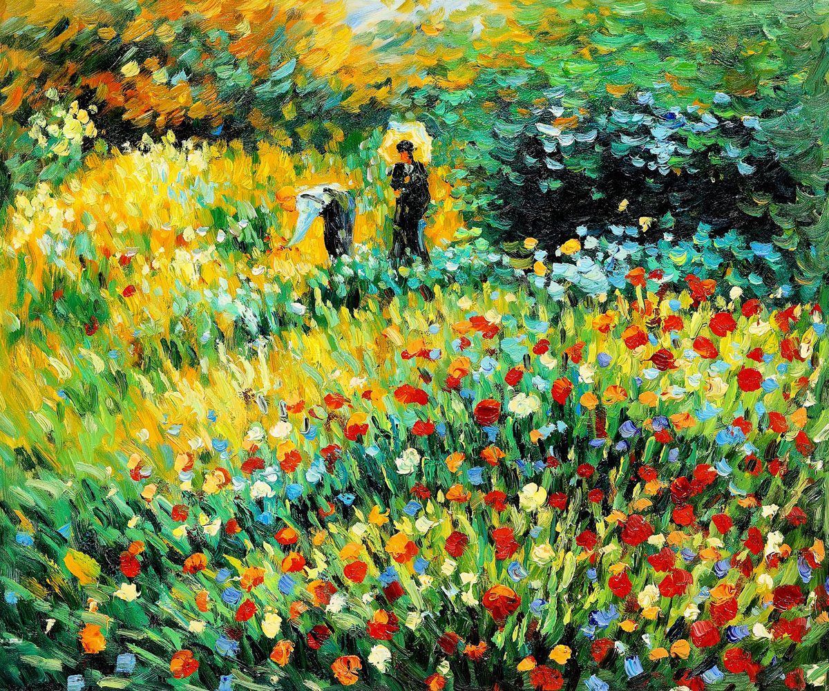 Woman With A Parasol In A Garden Frau Mi Sonnenschirm Wholesale