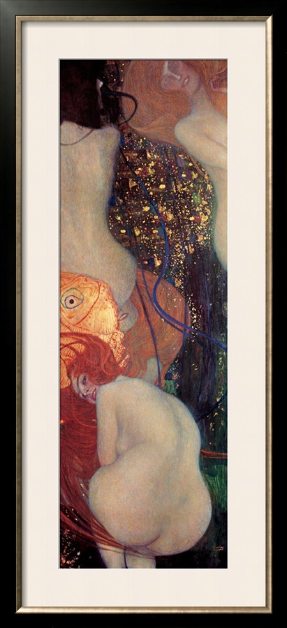 Goldfish - Gustav Klimt Painting