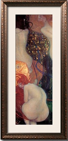 Goldfish - Gustav Klimt Painting