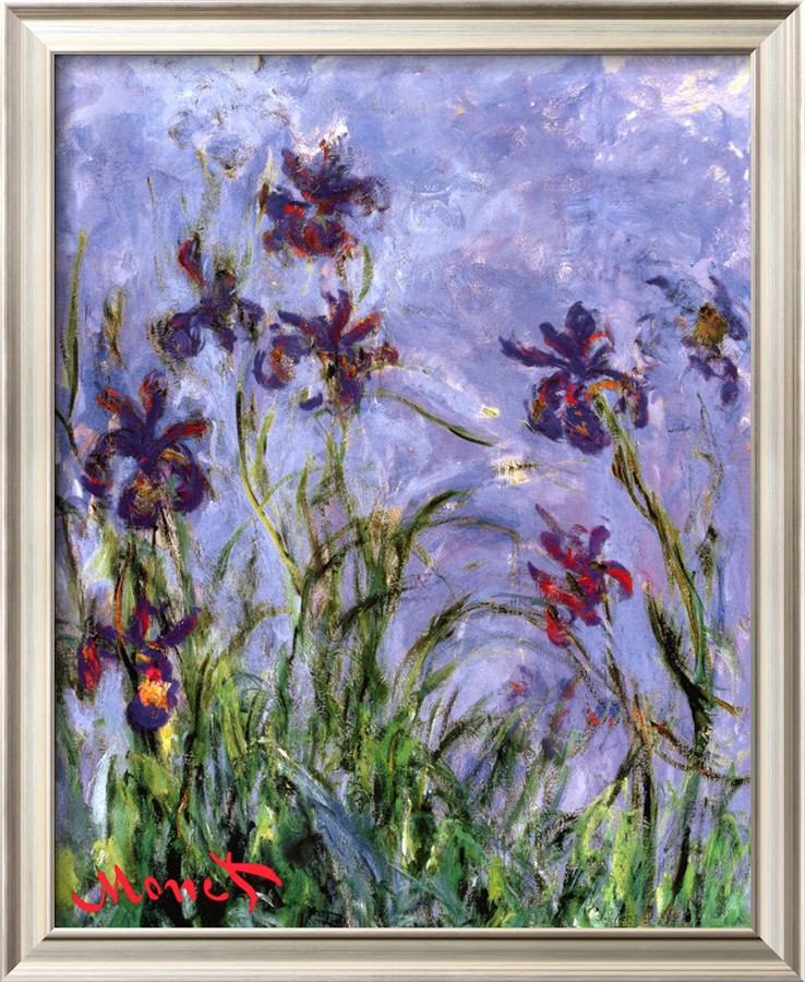 Irises-Claude Monet Painting