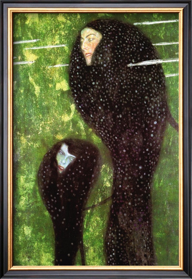 Mermaids - Gustav Klimt Painting