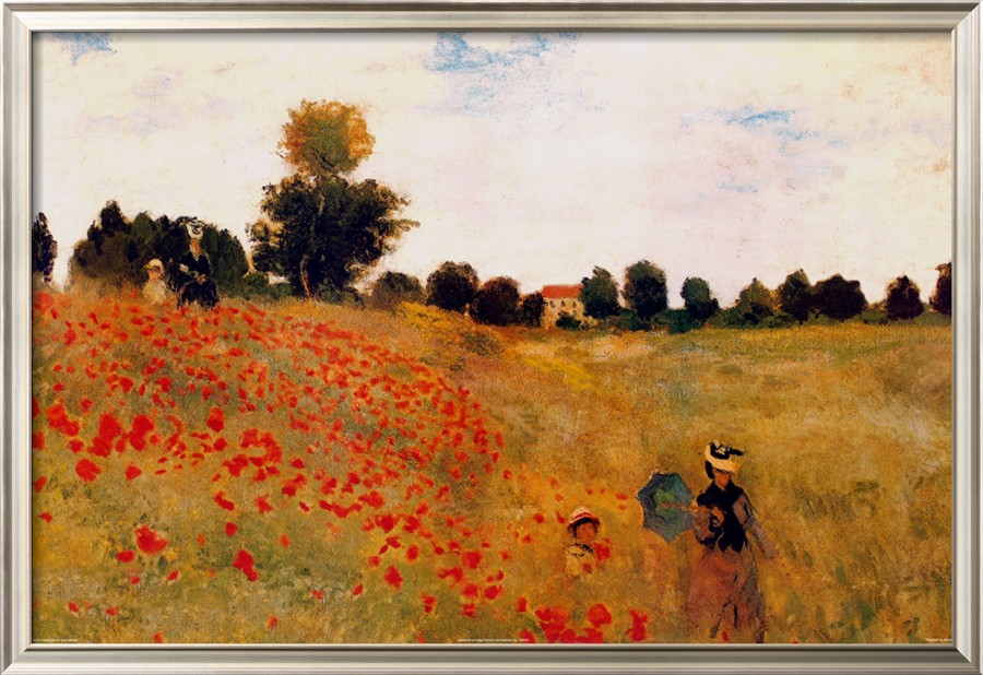 Poppies-Claude Monet Painting