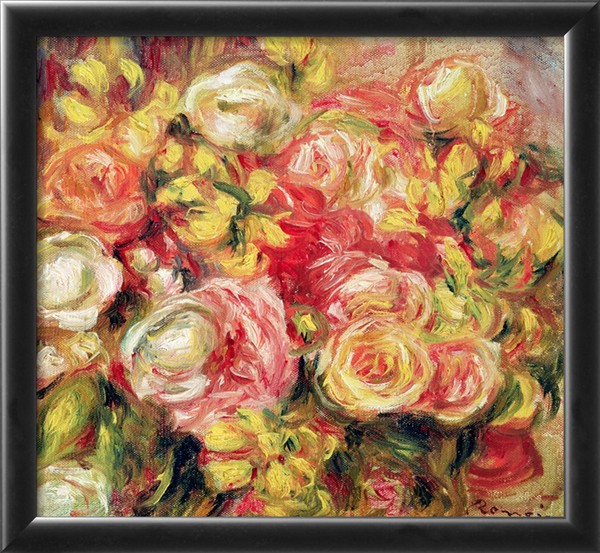 Roses - Pierre Auguste Renoir Painting