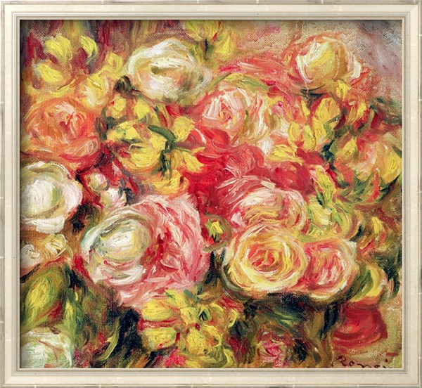 Roses - Pierre Auguste Renoir Painting