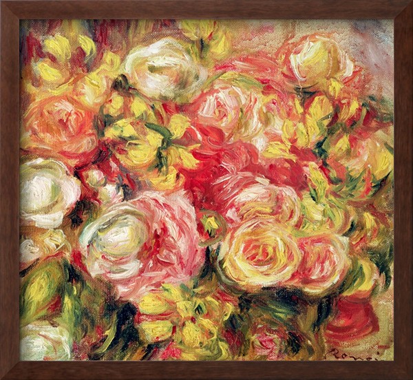 Roses - Pierre Auguste Renoir Painting