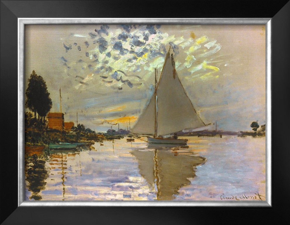 Sailboat-Claude Monet Painting