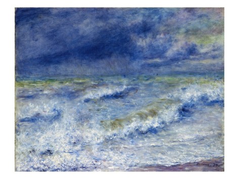 Seascape - Pierre Auguste Renoir Painting