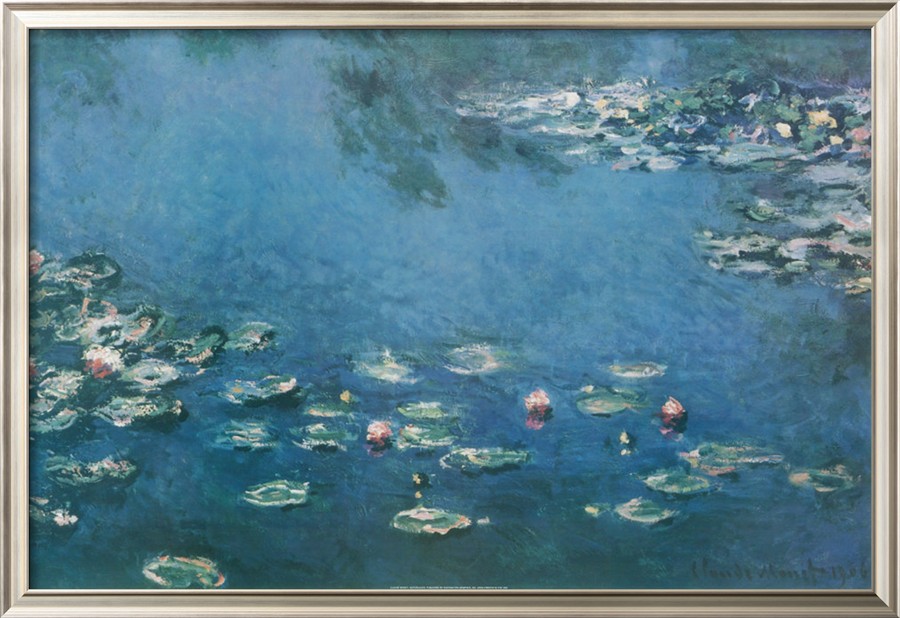 Waterlilies - Claude Monet Painting